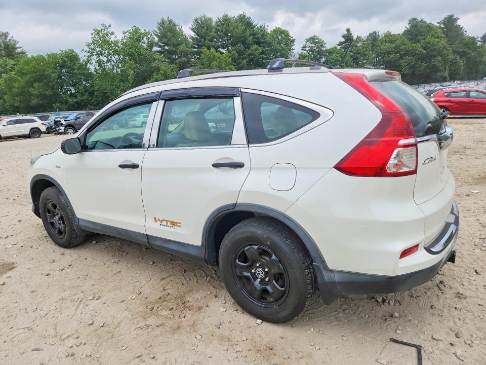 2016 Honda Cr-v VIN 5J6RM4H32GL138191 COPART salvage auction — MINOR DENT/SCRATCHES, Ct - Certificate Of Title, sold $4,350 on 2026-07-02 (photo 2)