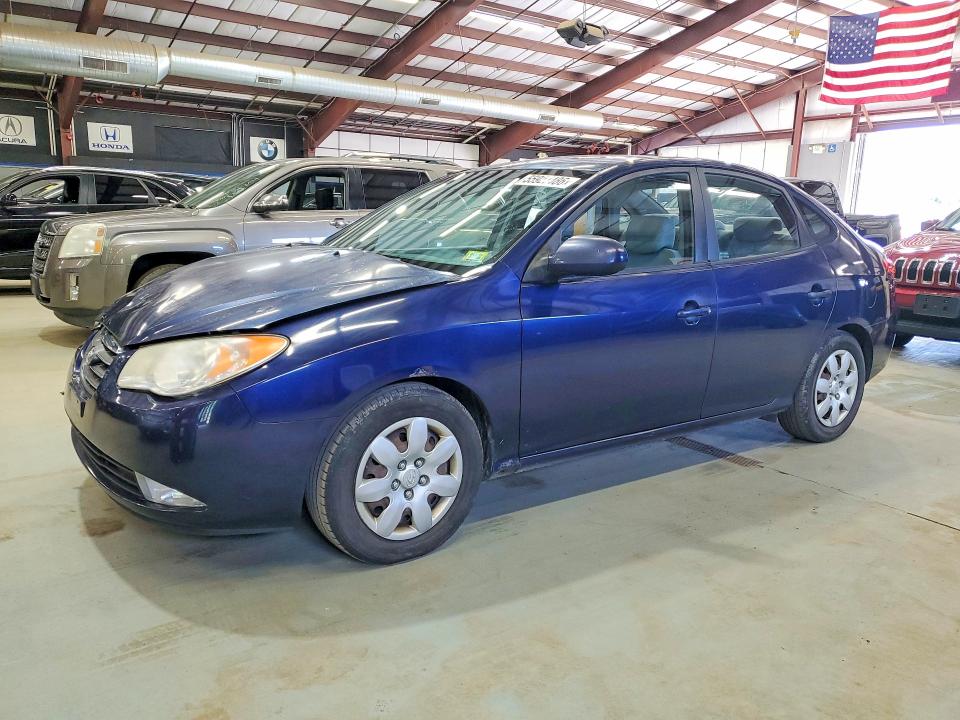2008 Hyundai Elantra VIN KMHDU46D88U564387 COPART salvage auction — FRONT END, Vt - Certificate Of Title (P), sold $725 on 2026-07-16 (photo 1)