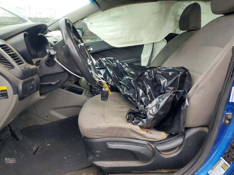 2014 Kia Forte VIN KNAFX4A65E5188392 COPART salvage auction — FRONT END, Ca - Salvage Certificate, sold $425 on 2026-07-08 (photo 7)