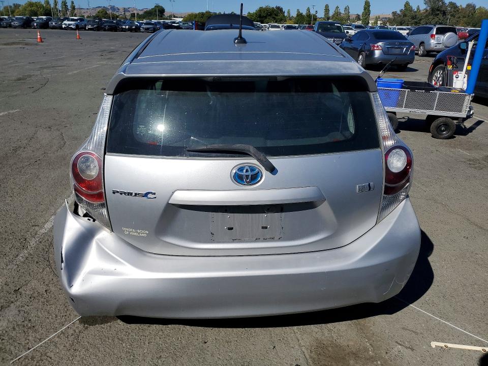 2012 Toyota Prius VIN JTDKDTB32C1001400 COPART salvage auction — SIDE, Nj - Dis/Dlr/Exp Only Clean Title, sold $975 on 2026-07-25 (photo 6)