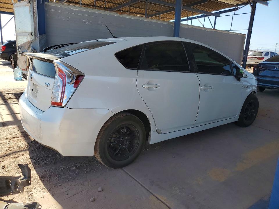 2014 Toyota Prius VIN JTDKN3DU8E0390684 COPART salvage auction — FRONT END, Az - Cert Of Title - Salvage, sold $975 on 2026-07-07 (photo 3)