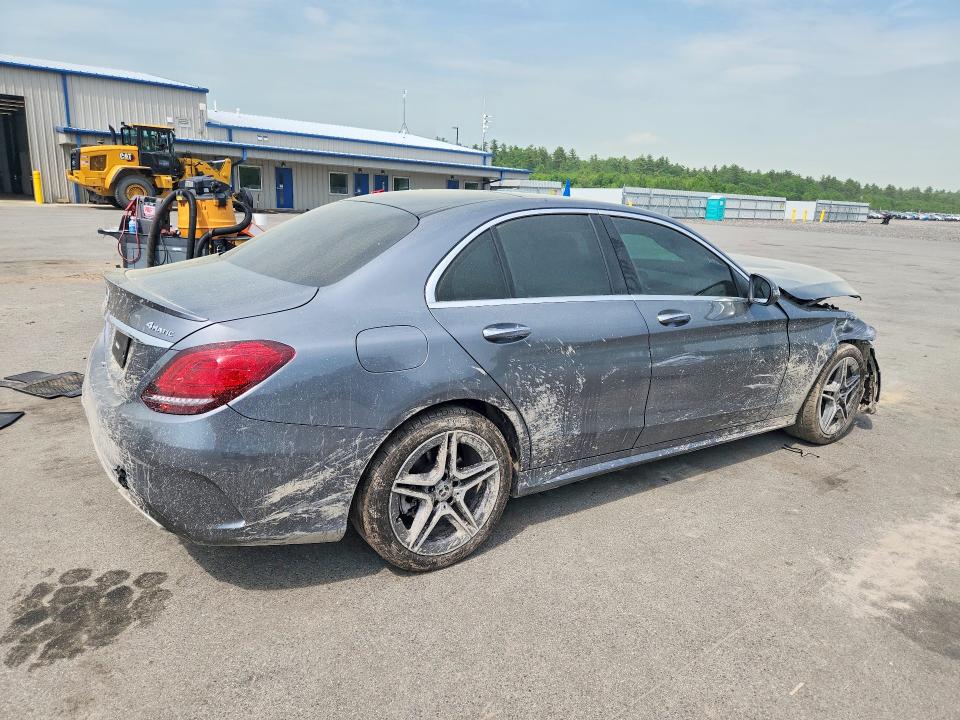 2021 Mercedes-benz C-klasse VIN W1KWF8EBXMR651581 COPART salvage auction — FRONT END, Me - Cert Of Title-Salvage Collisio, sold $4,800 on 2026-07-17 (photo 3)