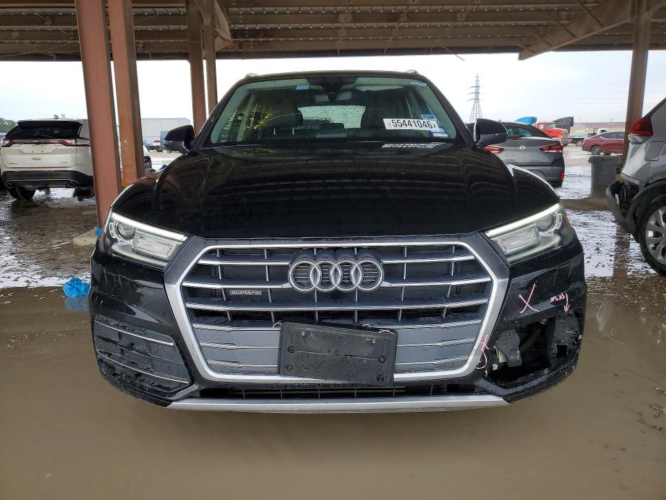 2020 Audi Q5 VIN WA1ANAFY8L2082555 COPART salvage auction — REAR END, Tx - Salvage Vehicle Title, sold $9,400 on 2026-07-14 (photo 5)