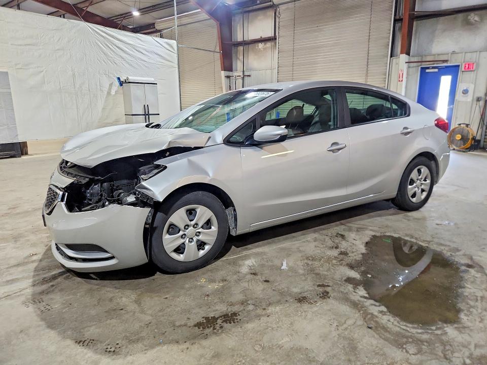 2015 Kia Forte VIN KNAFK4A60F5436371 COPART salvage auction — FRONT END, MA - CERT OF TITLE-RECONSTRCTD COLL, sold $525 on 2026-07-15 (photo 1)