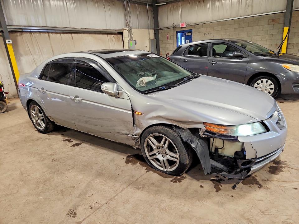 2008 Acura Tl VIN 19UUA662X8A052964 COPART salvage auction — FRONT END, Pa - Cert Of Salv-R=Reconstructed, sold $700 on 2026-07-06 (photo 4)