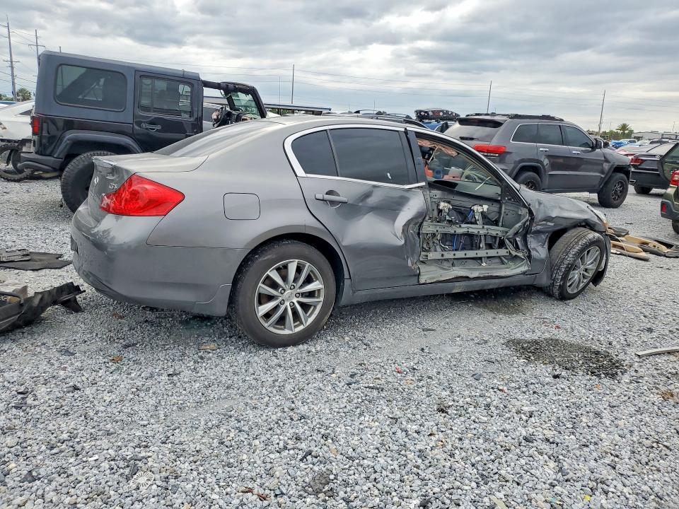 2010 Infiniti G37 VIN JN1CV6AP0AM408816 COPART salvage auction — SIDE, Fl - Cert Of Title Slvg Rebuildable, sold $1,250 on 2026-07-07 (photo 3)