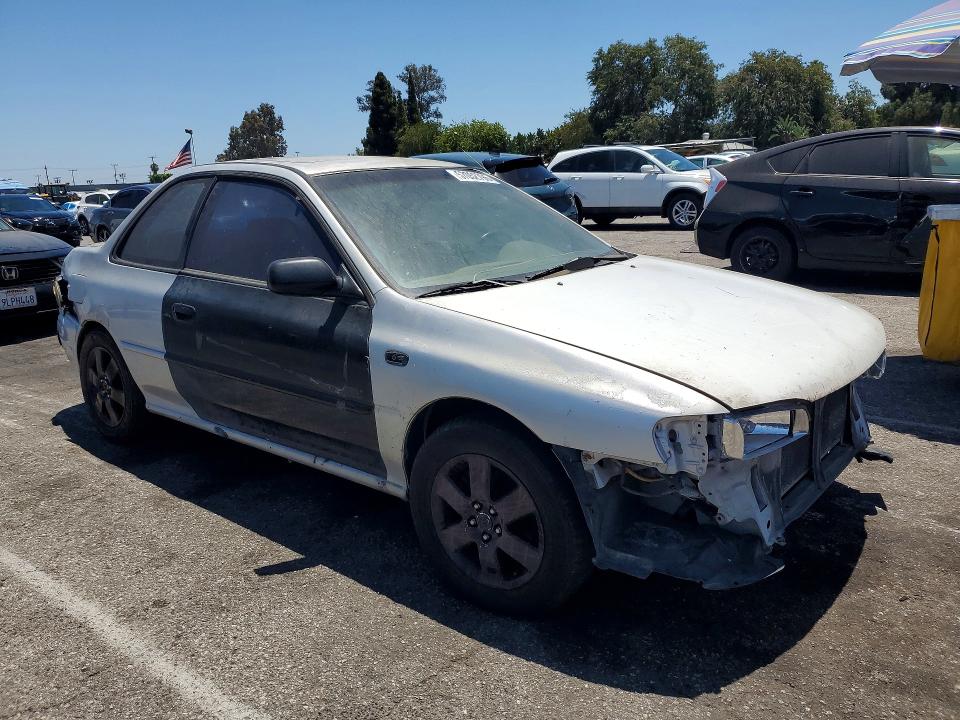 1999 Subaru Impreza VIN JF1GM6755XH402606 COPART salvage auction — FRONT END, Id - Dis/Dlr/Exp Only Salvage Title (P), sold $1,250 on 2026-07-07 (photo 4)