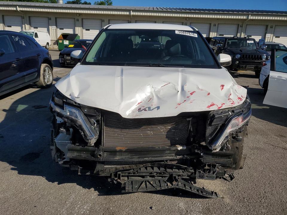 2023 Kia Carnival VIN KNDNB4H39P6282989 COPART salvage auction — FRONT END, In - Cert Of Title-Salvage Title, sold $7,000 on 2026-07-23 (photo 5)