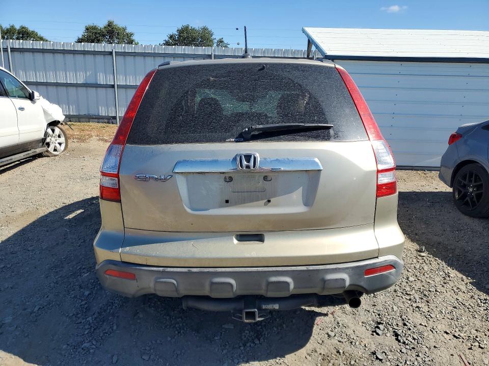 2007 Honda Cr-v VIN JHLRE48707C059000 COPART salvage auction — ROLLOVER, Ca - Salvage Certificate, sold $475 on 2026-07-16 (photo 6)