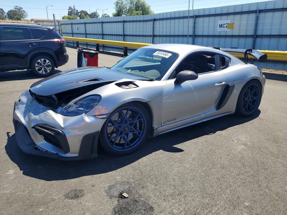 2024 Porsche VIN WP0AE2A89RK274577 COPART salvage auction — FRONT END, Ca - Salvage Certificate, sold $90,500 on 2026-08-17 (photo 1)