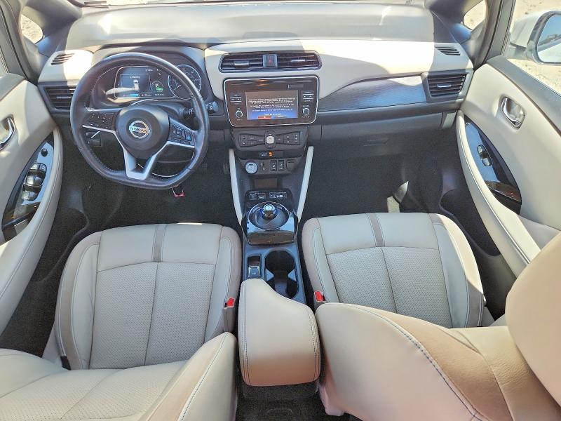 2019 Nissan Leaf VIN 1N4AZ1CP1KC303515 COPART salvage auction — REAR END, Ca - Salvage Certificate, sold $4,550 on 2026-07-09 (photo 8)