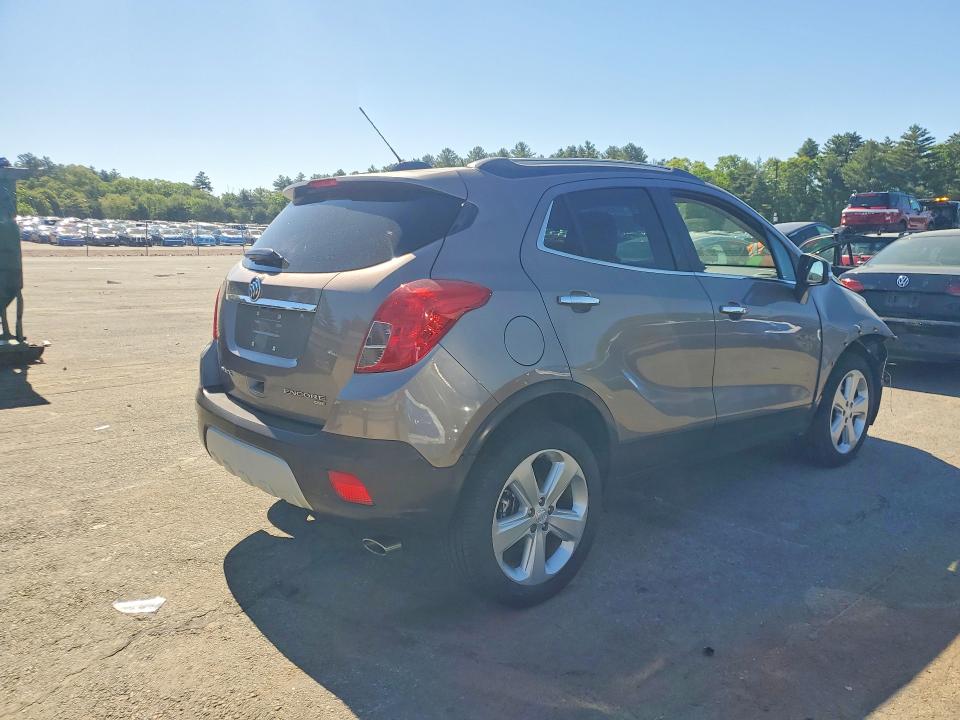 2015 Buick Encore VIN KL4CJFSBXFB176346 COPART salvage auction — FRONT END, Wv - Salvage Certificate, sold $650 on 2026-07-28 (photo 3)