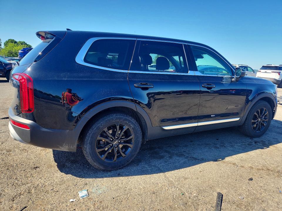 2022 Kia Telluride VIN 5XYP2DHC7NG250447 COPART salvage auction — SIDE, Pa - Certificate Of Salvage, sold $3,000 on 2026-07-21 (photo 3)
