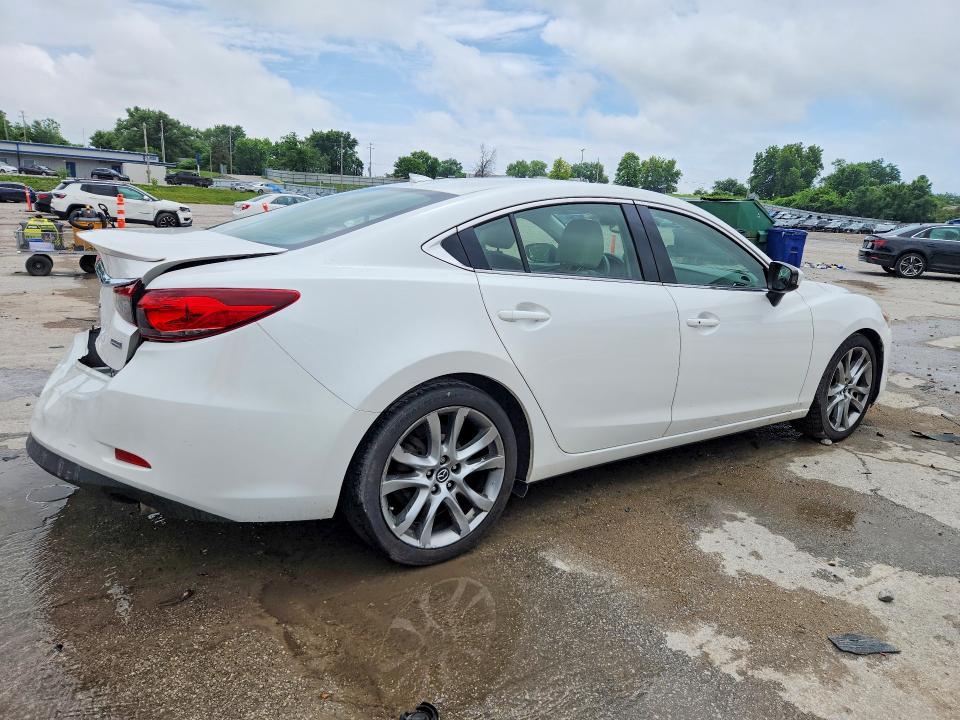 2014 Mazda 6 VIN JM1GJ1W66E1145428 COPART salvage auction — REAR END, Mo - Salvage Certificate Of Title, sold $1,850 on 2026-07-10 (photo 3)
