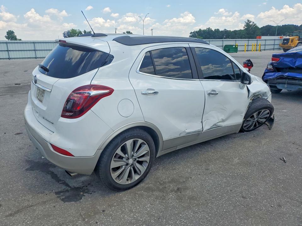 2019 Buick Encore VIN KL4CJASB8KB708433 COPART salvage auction — FRONT END, Nc - Salvage Certificate Of Title, sold $250 on 2026-07-28 (photo 3)
