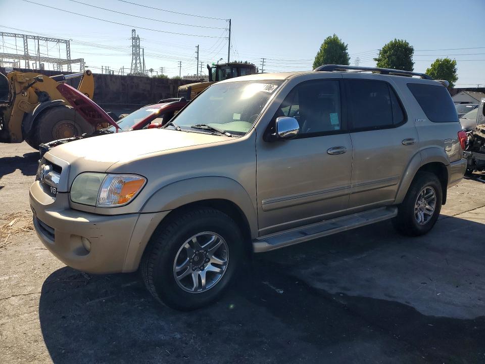 2007 Toyota Sequoia VIN 5TDZT38A67S295352 COPART salvage auction — MECHANICAL, Ca - Salvage Certificate, sold $1,100 on 2026-07-08 (photo 1)
