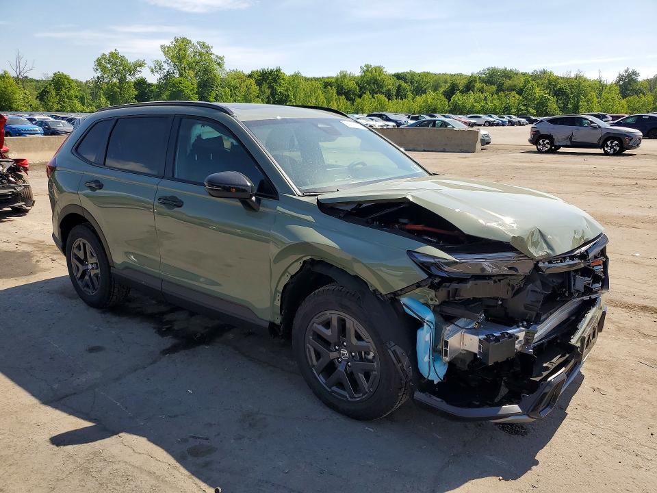 2026 Honda Cr-v VIN 7FARS6H60TE106889 COPART salvage auction — FRONT END, Ny - Mv-907A Salvage Certificate, sold $3,800 on 2026-07-21 (photo 4)