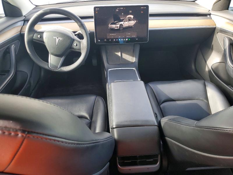 2022 Tesla Model 3 VIN 5YJ3E1EB0NF259546 COPART salvage auction — REAR END, CA - SALVAGE CERTIFICATE, sold $9,200 on 2026-07-13 (photo 8)