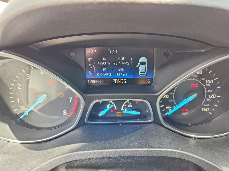 2017 Ford Escape VIN 1FMCU0G99HUB04735 COPART salvage auction — MECHANICAL, Ky - Certificate Of Title, sold $450 on 2026-07-10 (photo 9)
