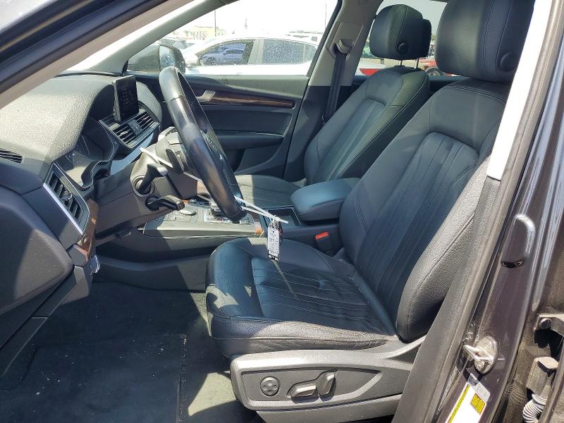2020 Audi Q5 VIN WA1ANAFY2L2068098 COPART salvage auction — FRONT END, Ca - Salvage Certificate, sold $7,000 on 2026-08-04 (photo 7)