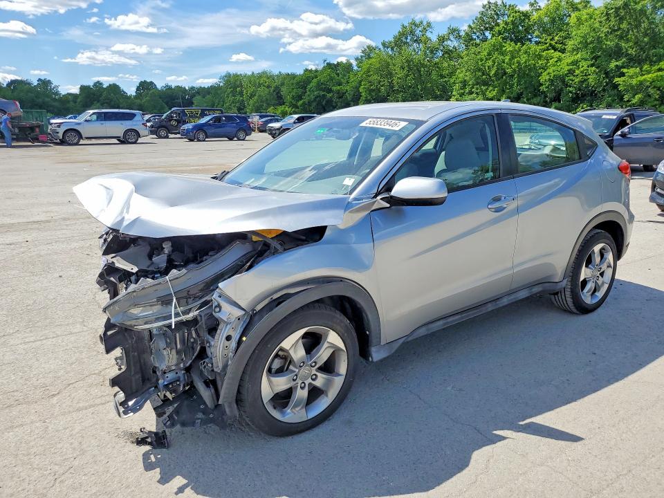 2019 Honda Hr-v VIN 3CZRU5H37KG713851 COPART salvage auction — FRONT END, Oh - Cert Of Title-Salvage, sold $2,500 on 2026-07-02 (photo 1)