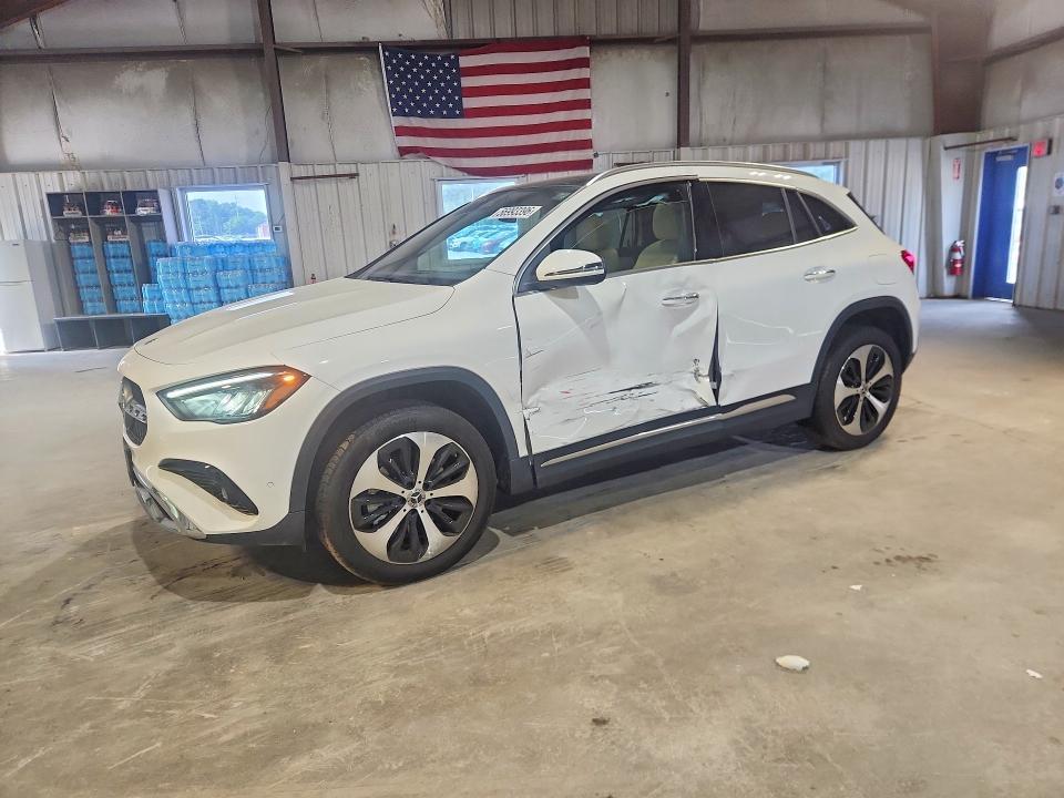 2025 Mercedes-benz Gla-klasse VIN W1N4N4HB7SJ736116 COPART salvage auction — SIDE, Ma - Cert Of Title-Salvage, sold $16,700 on 2026-07-27 (photo 1)
