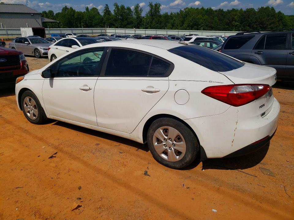 2016 Kia VIN KNAFK4A66G5509177 COPART salvage auction — FRONT END, Va - Cert Of Title - Salvage, sold $475 on 2026-07-17 (photo 2)