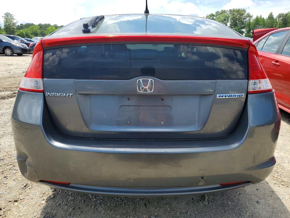 2010 Honda Insight VIN JHMZE2H73AS016400 COPART salvage auction — FRONT END, VA - CERTIFICATE OF TITLE, sold $125 on 2026-07-14 (photo 6)