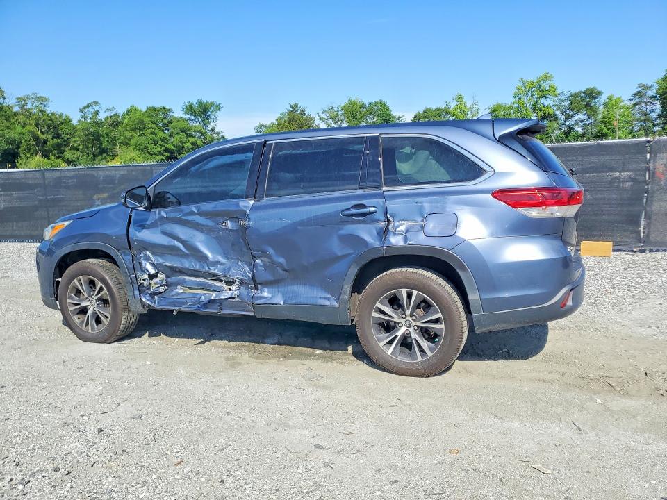 2019 Toyota VIN 5TDZZRFH5KS347290 COPART salvage auction — SIDE, SC - CERT OF TITLE-SALVAGE, sold $5,200 on 2026-07-08 (photo 2)