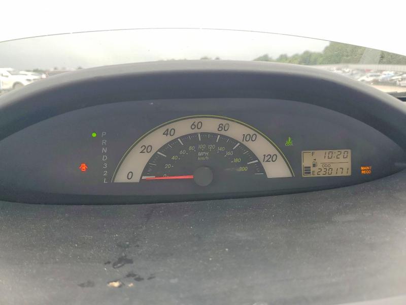 2007 Toyota Yaris VIN JTDBT923571050926 COPART salvage auction — REAR END, Ga - Cert Of Title-Salvage, sold $925 on 2026-07-08 (photo 9)