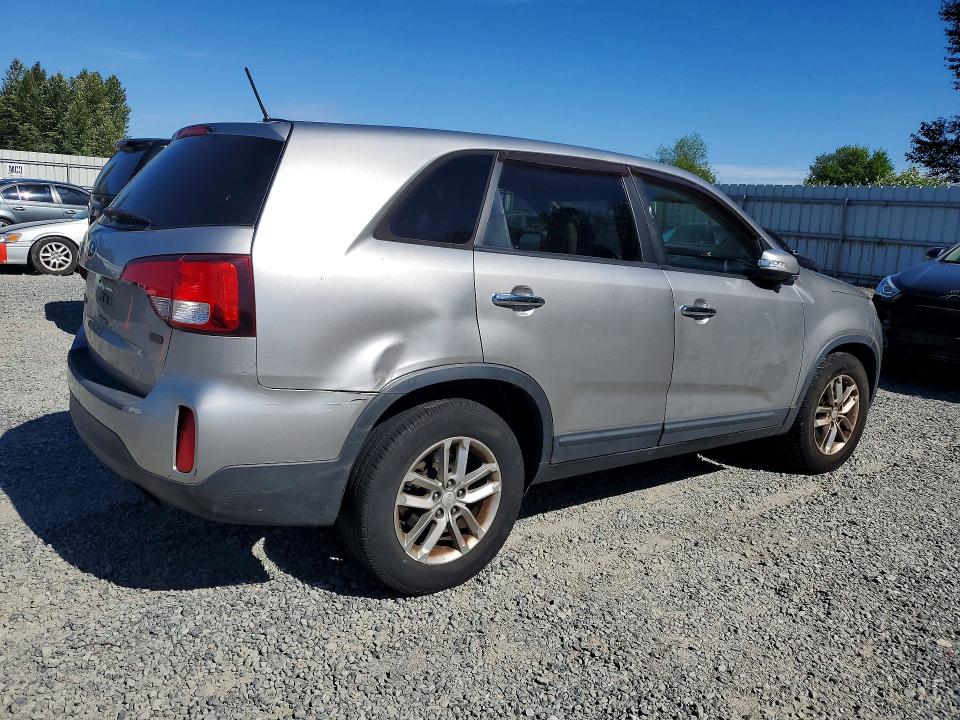 2014 Kia VIN 5XYKT3A66EG547571 COPART salvage auction — REAR END, Wa - Bill Of Sale, sold $250 on 2026-07-06 (photo 3)