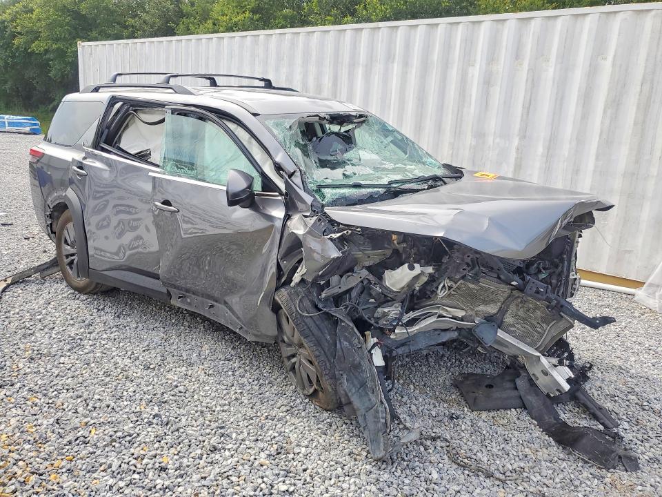 2024 Nissan Pathfinder VIN 5N1DR3BA1RC308736 COPART salvage auction — FRONT END, La - Cert Of Title-Salvage, sold $1,350 on 2026-07-09 (photo 4)