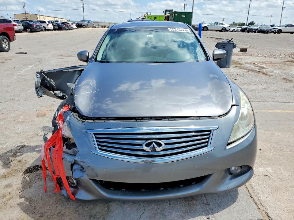 2011 Infiniti G VIN JN1CV6AR2BM408206 COPART salvage auction — FRONT END, OK - CERT OF TITLE-SALVAGE, sold $1,150 on 2026-07-30 (photo 5)