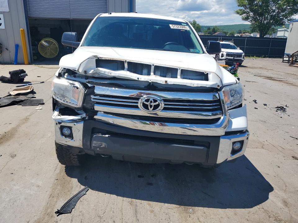 2016 Toyota Tundra VIN 5TFUY5F19GX569681 COPART salvage auction — FRONT END, PA - CERTIFICATE OF SALVAGE, sold $5,800 on 2026-07-22 (photo 5)
