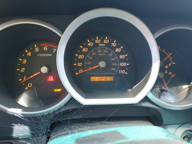 2007 Toyota VIN JTEZU14R770085385 COPART salvage auction — FRONT END, Al - Cert Of Title-Salvage Title, sold $2,650 on 2026-07-13 (photo 9)