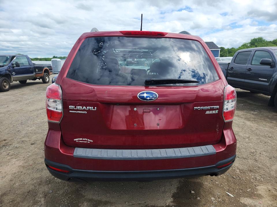2014 Subaru Forester VIN JF2SJAEC4EH403701 COPART salvage auction — FRONT END, Ma - Cert Of Title-Reconstrctd Coll, sold $550 on 2026-07-15 (photo 6)
