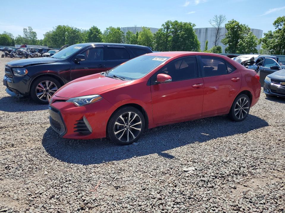 2017 Toyota Corolla VIN 5YFBURHEXHP671078 COPART salvage auction — FRONT END, Ar - Certificate Of Title, sold $2,800 on 2026-07-20 (photo 1)