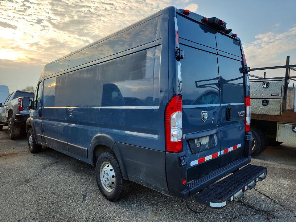 2021 Ram Promaster 3500 VIN 3C6MRVJG4ME536034 COPART salvage auction — NORMAL WEAR, Oh - Certificate Of Title, sold $6,000 on 2026-07-28 (photo 2)