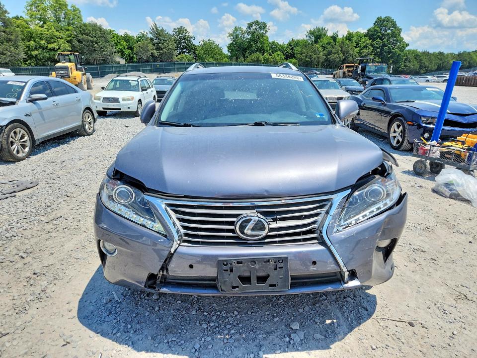 2014 Lexus Rx VIN JTJBK1BA7E2460618 COPART salvage auction — FRONT END, Tn - Salvage Certificate, sold $4,700 on 2026-07-16 (photo 5)