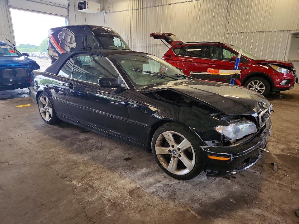2006 BMW 3 series VIN WBABW334X6PX86636 COPART salvage auction — FRONT END, MN - CERT OF TITLE-SALVAGE, sold $500 on 2026-07-09 (photo 4)