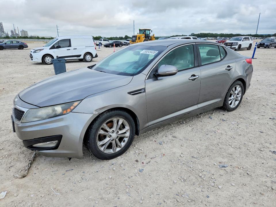 2013 Kia VIN 5XXGM4A76DG140063 COPART salvage auction — WATER/FLOOD, Tx - Salvage Title-Flood Damage, sold $325 on 2026-07-16 (photo 1)