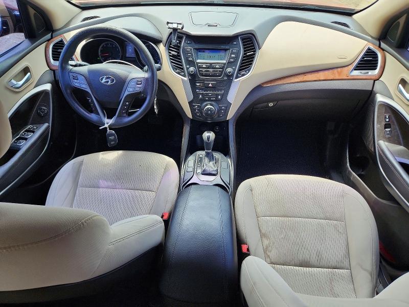 2014 Hyundai Santa fe VIN 5XYZT3LB7EG132705 COPART salvage auction — FRONT END, Oh - Cert Of Title-Salvage, sold $1,800 on 2026-07-02 (photo 8)