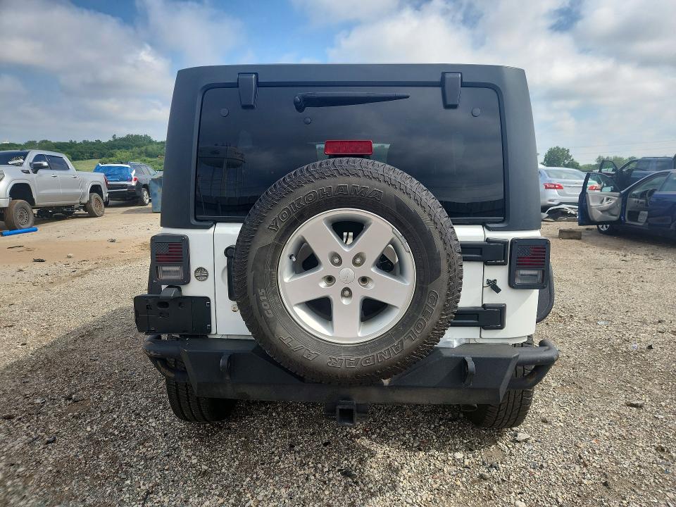 2016 Jeep Wrangler / VIN 1C4HJWDG0GL297533 COPART salvage auction — FRONT END, Il - Certificate Of Title, sold $1,750 on 2026-07-23 (photo 6)
