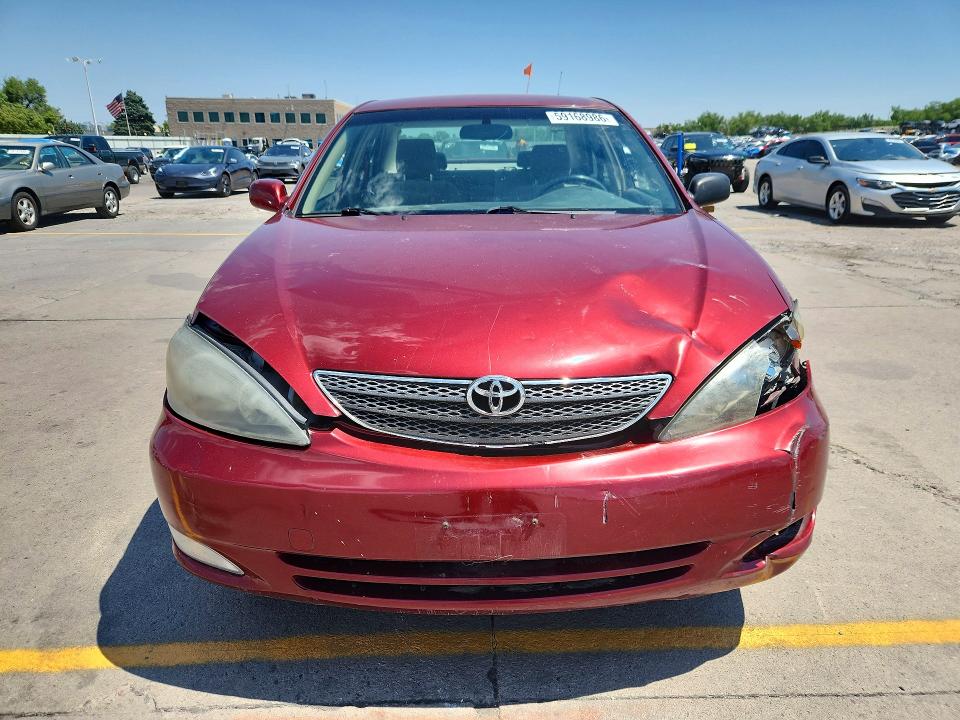 2002 Toyota Camry VIN JTDBF30K320012169 COPART salvage auction — FRONT END, Co - Salvage Title, sold $275 on 2026-07-22 (photo 5)