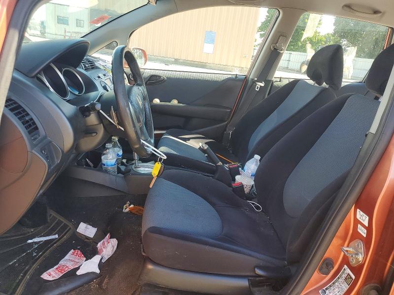 2008 Honda Fit VIN JHMGD38668S004503 COPART salvage auction — REAR END, Oh - Cert Of Title-Salvage, sold $250 on 2026-07-06 (photo 7)
