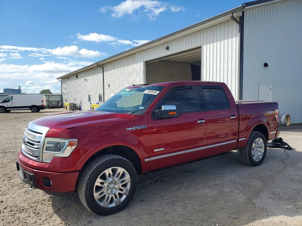 2013 Ford F-150 VIN 1FTFW1ETXDFB74856 COPART salvage auction — ROOF, Tx - Salvage Vehicle Title, sold $4,450 on 2026-07-31 (photo 1)