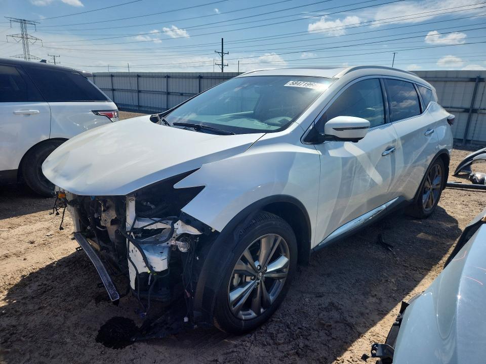 2020 Nissan Murano VIN 5N1AZ2DS8LN115692 COPART salvage auction — FRONT END, IL - SALVAGE CERTIFICATE, sold $4,350 on 2026-07-30 (photo 1)