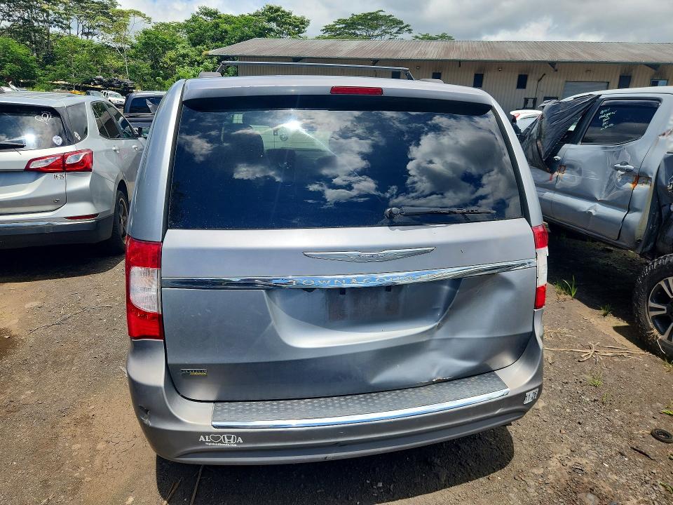 2016 Chrysler Voyager VIN 2C4RC1BG1GR173590 COPART salvage auction — FRONT END, Hi - Certificate Of Salvage, sold $1 on 2026-08-24 (photo 6)