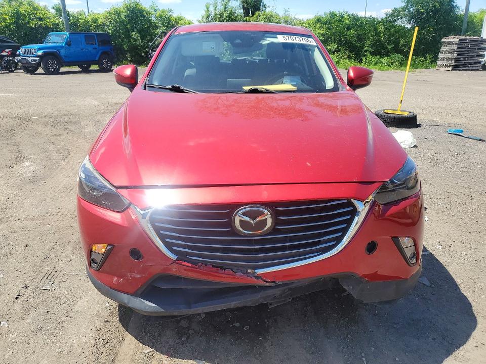 2018 Mazda Cx-3 VIN JM1DKFD76J0330412 COPART salvage auction — FRONT END, Qc - Gravement Accidente, sold $600 on 2026-07-21 (photo 5)