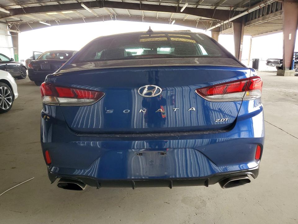 2019 Hyundai Sonata VIN 5NPE34AB0KH805474 COPART salvage auction — FRONT END, Ca - Salvage Certificate, sold $2,050 on 2026-07-02 (photo 6)